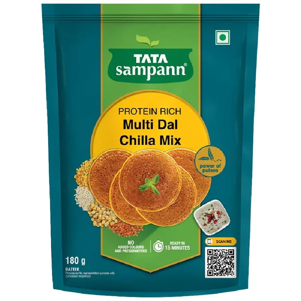 Tata Sampann Multi Dal Chilla Mix, 180 g-2.webp